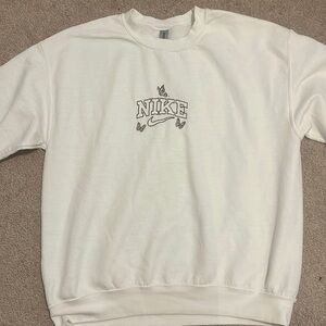 Custom Nike Sweatshirt Size Large